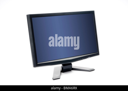 leere high-Definition-Computer-monitor Stockfoto