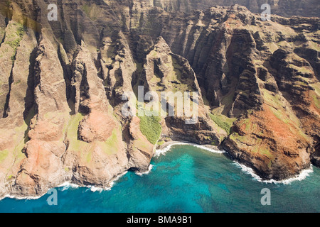 Na Pali Küste Staatspark in Kauai, hawaii Stockfoto