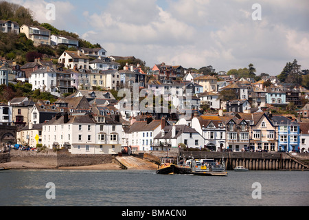 Großbritannien, England, Devon, Dartmouth, untere Fähre überqueren River Dart Stockfoto