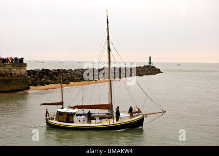 Kleine Schiffe Ramsgate Stockfoto