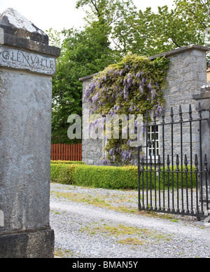 Irischen Landhaus, County Limerick Stockfoto