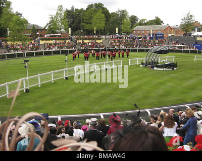 Royal Ascot pagent Zeremonie, Teil der Saison im Vereinigten Königreich Stockfoto