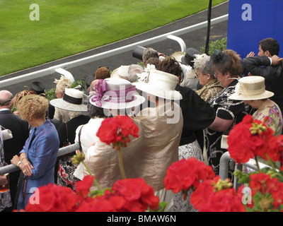 Royal Ascot pagent Zeremonie, Teil der Saison im Vereinigten Königreich Stockfoto