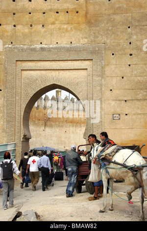 Fes, Fez, Marokko Stockfoto