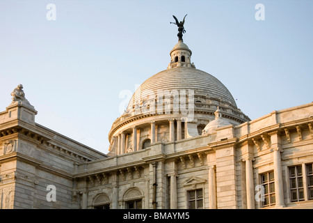 Victoria Denkmal beeindruckende Erinnerung an Britisches Raj von 1906 bis 1921 erbaut; Calcutta jetzt Kolkata; Westbengalen; Indien Stockfoto