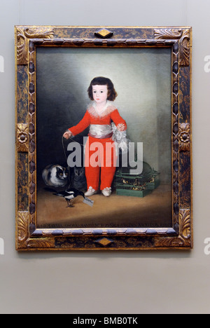 Manuel Osorio Manrique de Zuñiga 1784-1792, von Francisco de Goya y Lucientes, Metropolitan Museum of Art, New York City Stockfoto