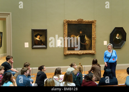 Aristoteles mit einer Büste von Homer, 1653, von Rembrandt Rembrandt van Rijn, Metropolitan Museum of Art, New York City Stockfoto