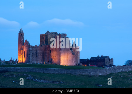 Der Rock of Cashel, Irland. Stockfoto