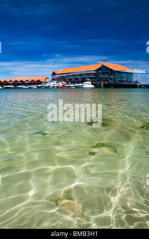 Hillarys Boat Harbour touristische Fußgängerzone in Perth, Western Australia Stockfoto