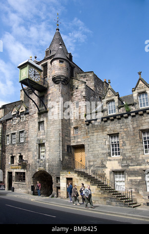 Alte Tolbooth.Canongate.Royal Meile. Edinburgh. Stockfoto