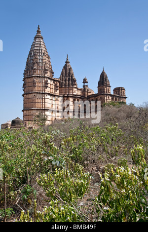 Chaturbhuj Tempels. Orchha. Madhya Pradesh. Indien Stockfoto