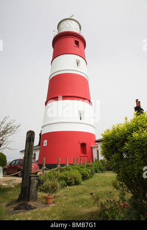 Happisburgh Leuchtturm, Norfolk, England, UK. Stockfoto