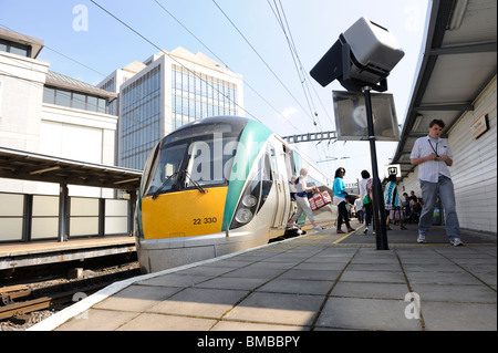 Tara Street Bahnhof. Dublin City. Irland Stockfoto