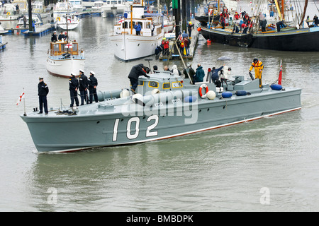 Dünkirchen Schiffen wenig Urlaub für Dünkirchen in den 70. Jahrestag. Stockfoto