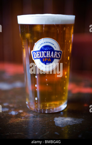 Deuchars IPA Bier Stockfoto