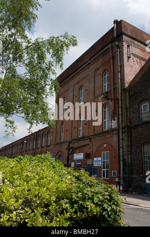 Shop bei der ehemaligen Horwich Loco Werke, Horwich, Bolton zu errichten. Einrichten von der Lancashire & Yorkshire Railway Company. Stockfoto