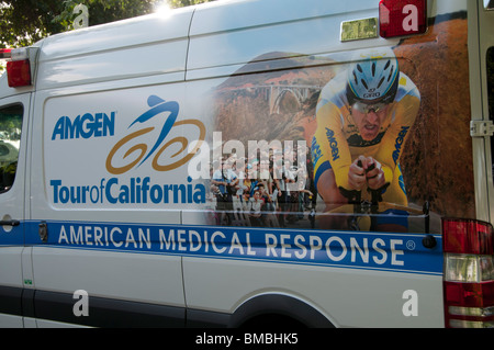 Amgen Tour of California Fahrrad Rennen 2010 Etappe 5 Stockfoto