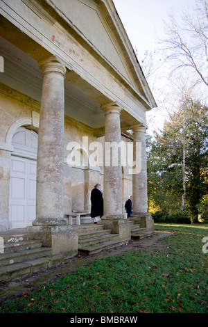 Tempel der Freundschaft, Stowe, Buckinghamshire, England Stockfoto