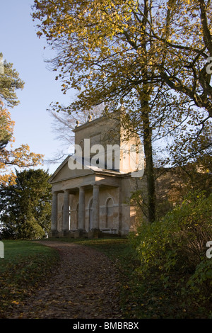 Tempel der Freundschaft, Stowe, Buckinghamshire, England Stockfoto