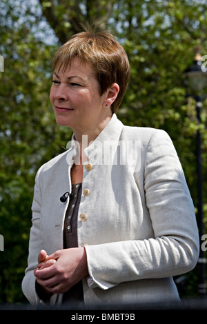 Caroline Lucas, grüne Partei Abgeordneter für Brighton Pavilion (2010) Stockfoto