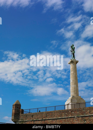 Victor, Wahrzeichen von Belgrad, Serbien Stockfoto