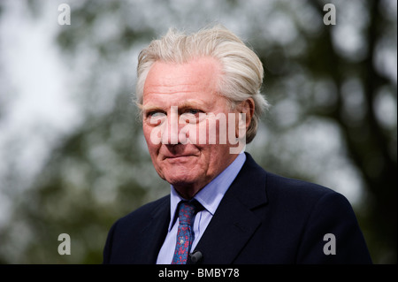 Herr Michael Heseltine, britischer konservativer Politiker, Baron Heseltine, der Thenford Stockfoto