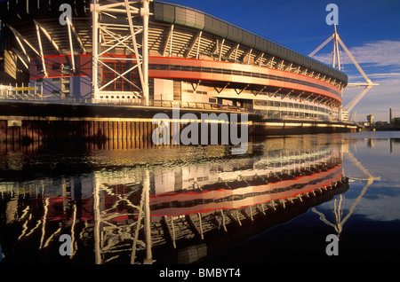 Fürstentum Stadion oder BT Millennium Stadium eine Sport- und Konzerthalle im Zentrum der Stadt Cardiff, South Glamorgan South Wales UK GB EU Europa Stockfoto