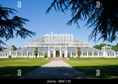Die gemäßigten Haus Kew Gardens London England Stockfoto