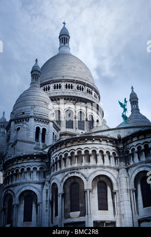 La Basilique du Sacré Coeur, Paris, Frankreich Stockfoto