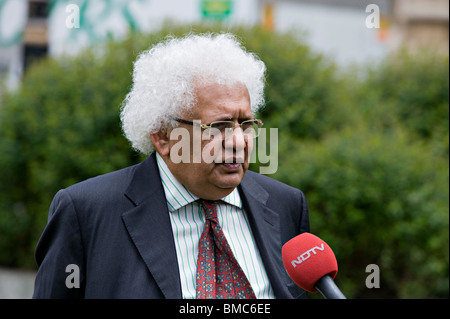 Jagdishchandra Desai, Meghnad Baron Desai von St Clement Danes.  Herr Desai Stockfoto