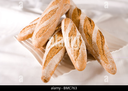 Brot-Stillleben Stockfoto