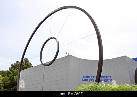 USS Nautilus - die 1. US-Atom-u-bei The Submarine Force Museum, Groton, Connecticut, USA Stockfoto