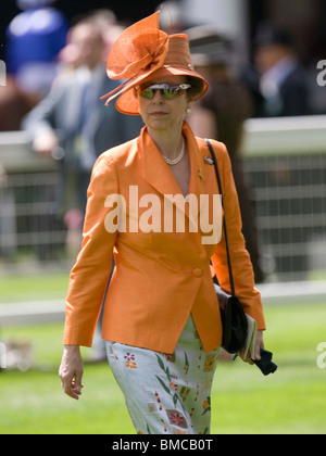 Prinzessin Anne, Prinzessin Royal Royal Ascot Race Tagung im Jahr 2009 Stockfoto