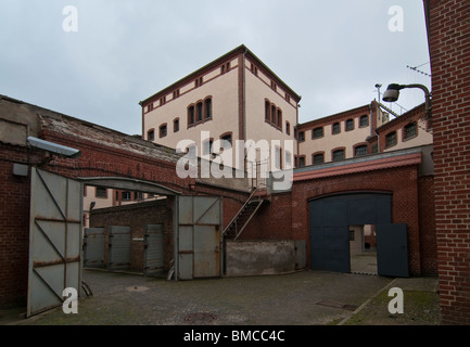 Courtygard des Staatssicherheitsdienstes der DDR, Potsdam, Brandenburg Stockfoto