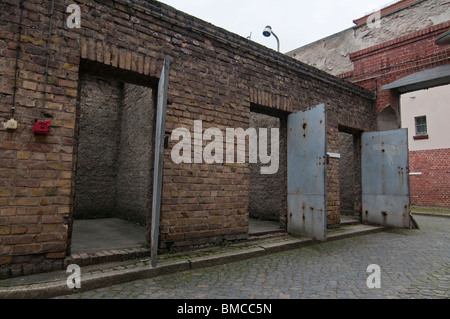 Courtygard, ehemalige Gefängnis des Staatssicherheitsdienstes der DDR, Potsdam, Brandenburg Stockfoto