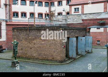 Courtygard, ehemalige Gefängnis des Staatssicherheitsdienstes der DDR, Potsdam, Brandenburg Stockfoto