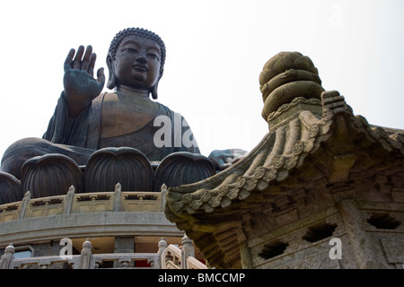 Big Buddha Statue, Lantau Island, Hongkong, SAR China Stockfoto