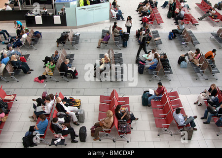 Abflughalle - Terminal 5 – Flughafen Heathrow - London Stockfoto