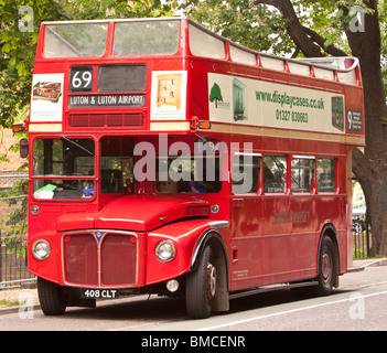 Offenem Verdeck Routemaster bus Stockfoto