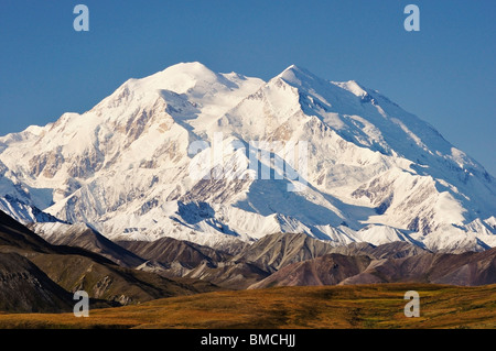 Mount McKinley, Denali Nationalpark und Reservat, Alaska, USA Stockfoto