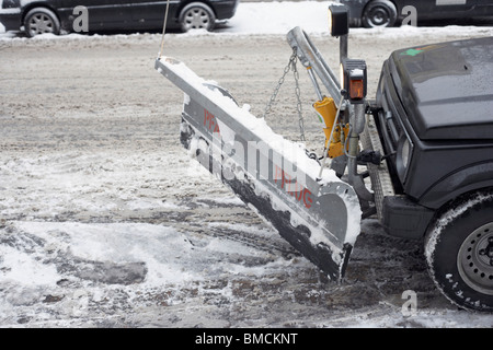 Schneepflug Stockfoto