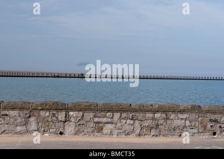 Promenade in Weston Super-Mare, England, Großbritannien. Stockfoto