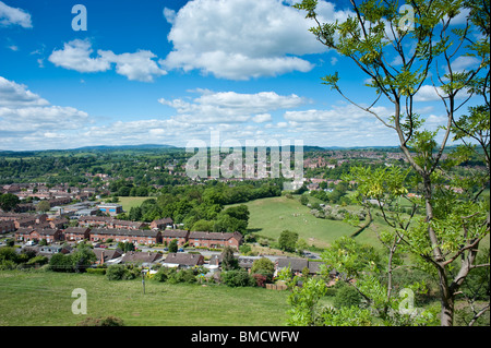 Bridgnorth, Shropshire, von der Königin Stube. Stockfoto