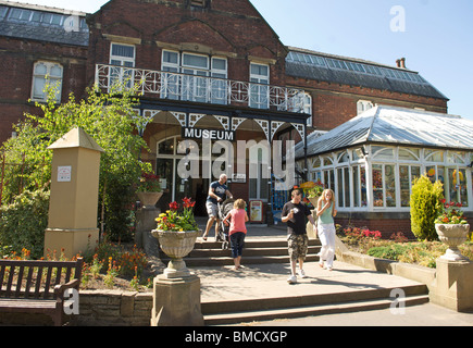 Botanische Gärten in den Badeort Urlaub Southport, England Stockfoto