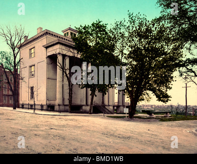 Das südliche weiße Haus in Richmond, Virginia um 1900 Stockfoto