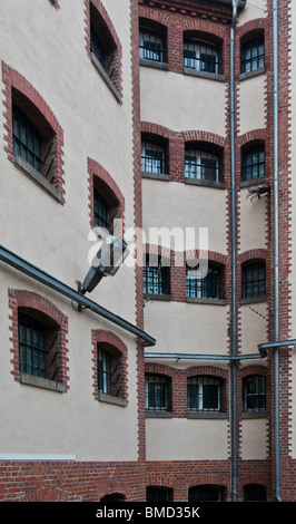 Courtygard des Staatssicherheitsdienstes der DDR, Potsdam, Brandenburg Stockfoto