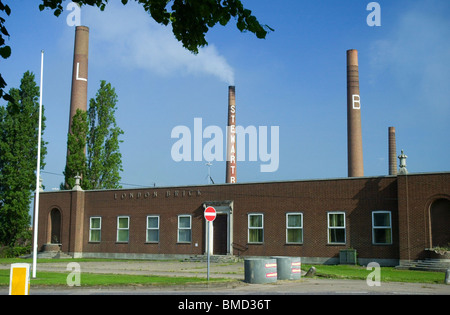 Stewartby Ziegel arbeitet Bedfordshire, England, UK Stockfoto