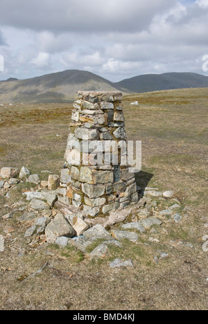 Gipfeltrig Point auf Seatallan, Lake District fiel Stockfoto