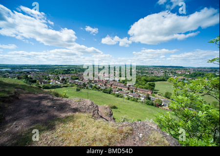 Bridgnorth, Shropshire, von der Königin Stube. Stockfoto