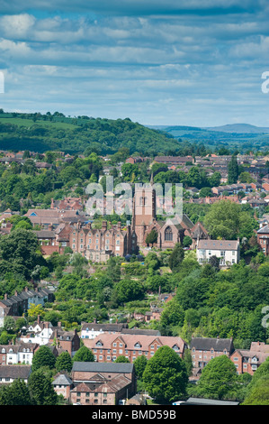 Bridgnorth, Shropshire aus Queens Salon. Stockfoto